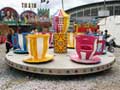 A popular Childrens ride the Cups and Saucers